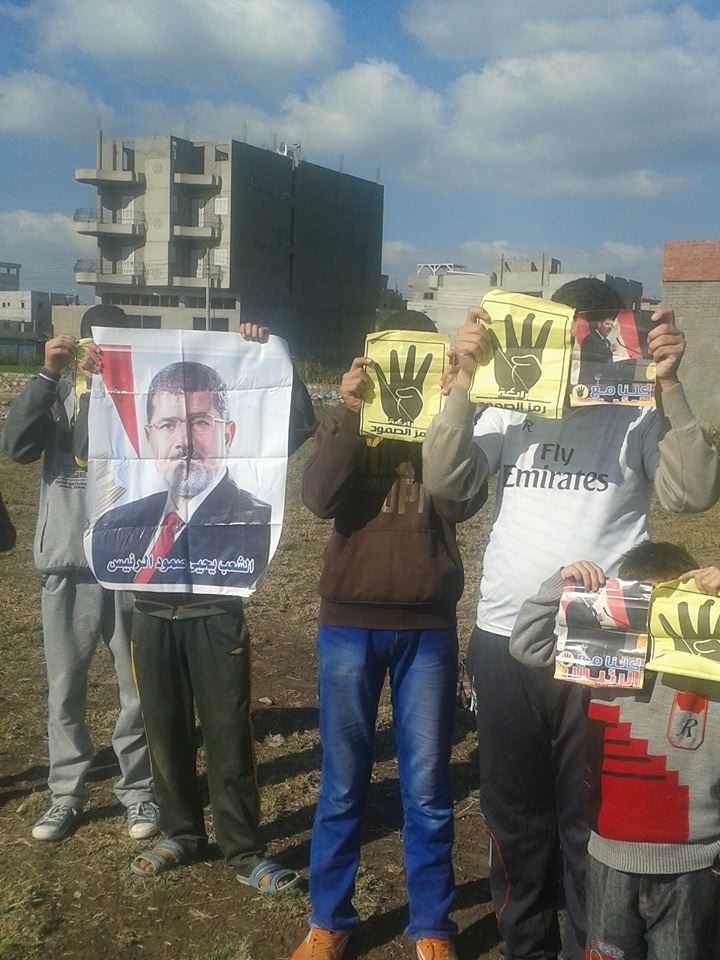 مشاركة لشباب ضد الانقلاب بالعزيزة فى جمعة "ارحل يافاشل"