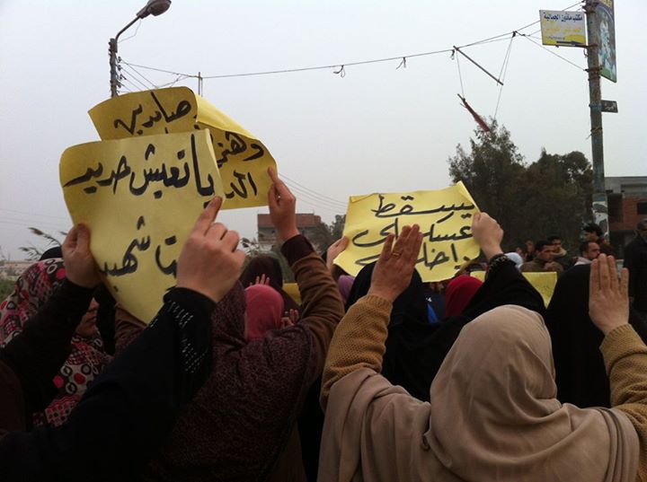 رغم سوء الأحوال الجوية .. مسيرة لثوار الجمالية رفضا لمجازر الشرطة رغم موجة الصقيع والعواصف..