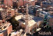 صورة تظهر حى الجامع الكبير والمأذنة الأثرية وعمرها أكثر من 130عام بالمنزلة